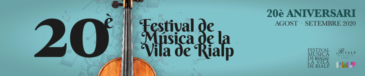 logo del bar Festival de Música de la Vila de Rialp